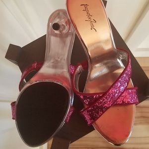 Jacqueline Ferrar Shoes - Jacqueline Ferrar glitter sandals Jacqueline Ferrar Shoes - Jacqueline Ferrar glitter sandals